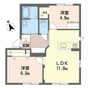 オレンジの屋根 0101号室