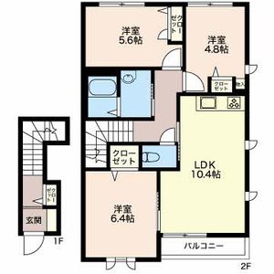クレストⅠ A202号室