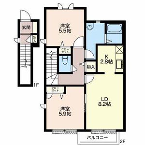 ブランシェⅠ A202号室