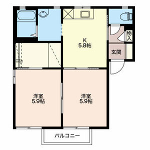 パークヒル B201号室