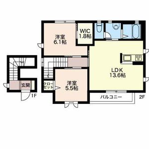 ルナ三方 0201号室