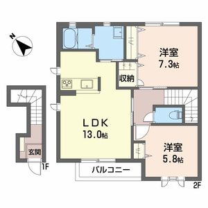 グランシャリオＮ A201号室
