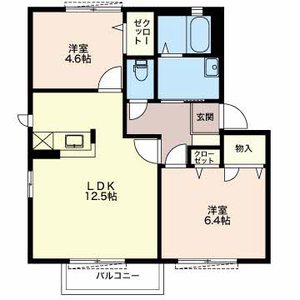 メ・ステッソ A202号室