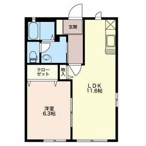 ウエストサイド　フルー 0101号室