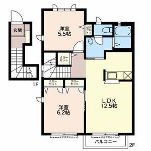 ガーデンハイツ愛野Ａ 0203号室