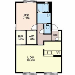 ＣＡＳＡ　ＢＲＩＧＨＴ C105号室