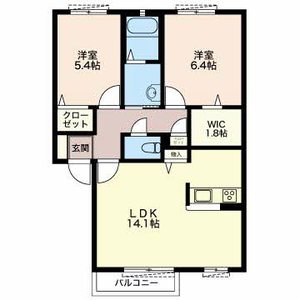 たちばなファミリー１２ A202号室