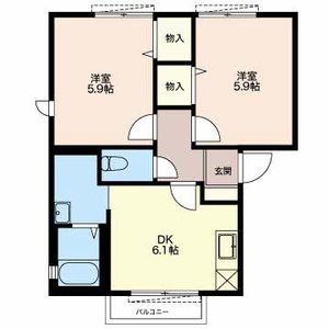 コーポリブェール 0202号室