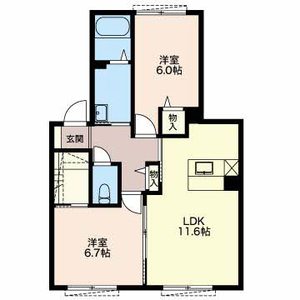 エーデルハイムⅡ 0102号室