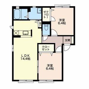 シャーメゾン　ソフィア B102号室