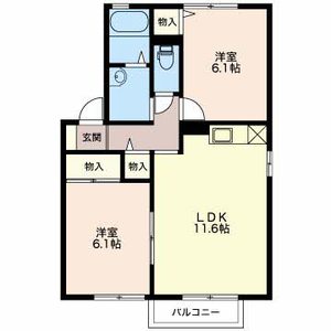 コンフォール A201号室