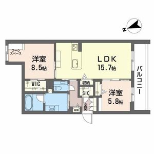 シエル八熊 0202号室