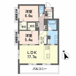 シャーメゾンいろは 0201号室