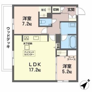 メゾン　スカラベ0105号室_間取り画像