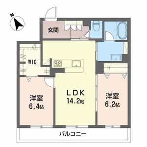 ヴェネ・シャルム 0203号室