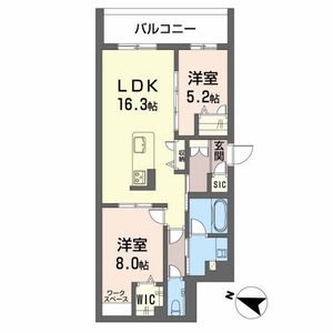 キルシュバオム５５ 0201号室