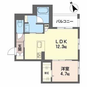 アベニール神通 0201号室