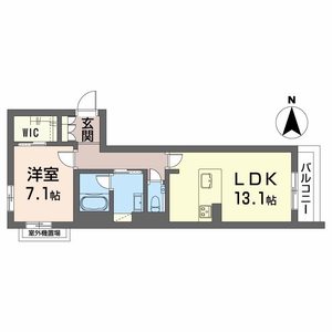ベレオ花の木 0402号室
