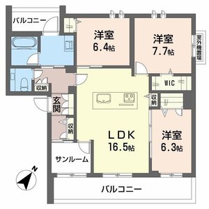 コンフォート勝川 0301号-15