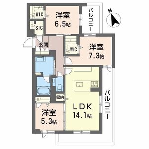ヴェルデ小田井 0203号室
