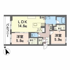 ヴェルデ小田井 0208号室