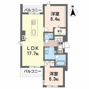 Ａｂｅｎｄ　Ｍｅｅｒ（アーベントメーア） 0201号室