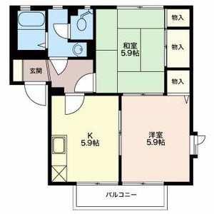 フレグランスＡＭＩ A102号室