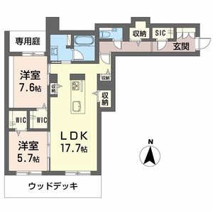 シャーメゾン高社 0105号室