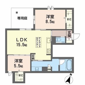 コートヤード元八事 0102号室