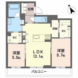 ヴィラ　ルーエ 0205号室