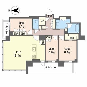 グランドメゾン名駅三丁目　１５０１号室