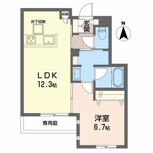 シャーメゾン岐阜ウエスト 0103号室