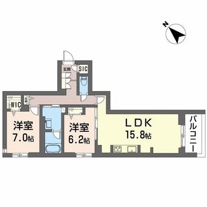 Ｆｌｅｕｒｉａ 0202号室