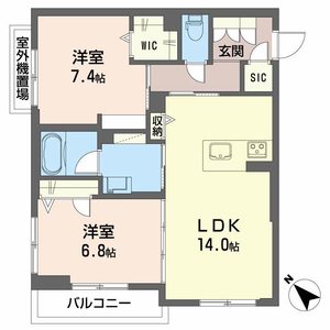 Ｆｌｅｕｒｉａ 0203号室