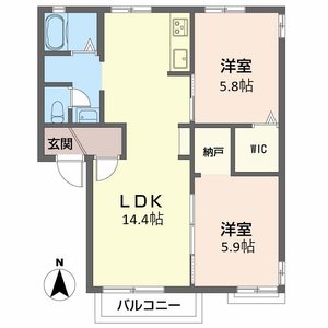 富塚リヴェール A202号室