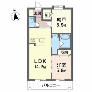 グレイスＦｕｊｉｏｋａ 0202号室