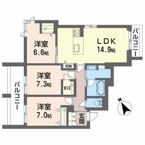 Ｐｒｏｍｅｎａｄｅ西草深 0303号室