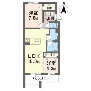 シャーメゾン蘇原村雨 0201号室