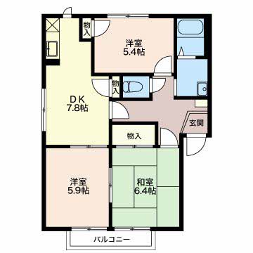 シャトーレ春日野B201-2