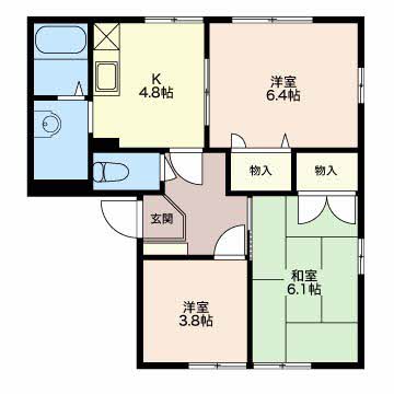 エーデルハイム A101号-2