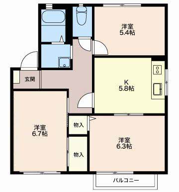 パークタウン中野F202-2
