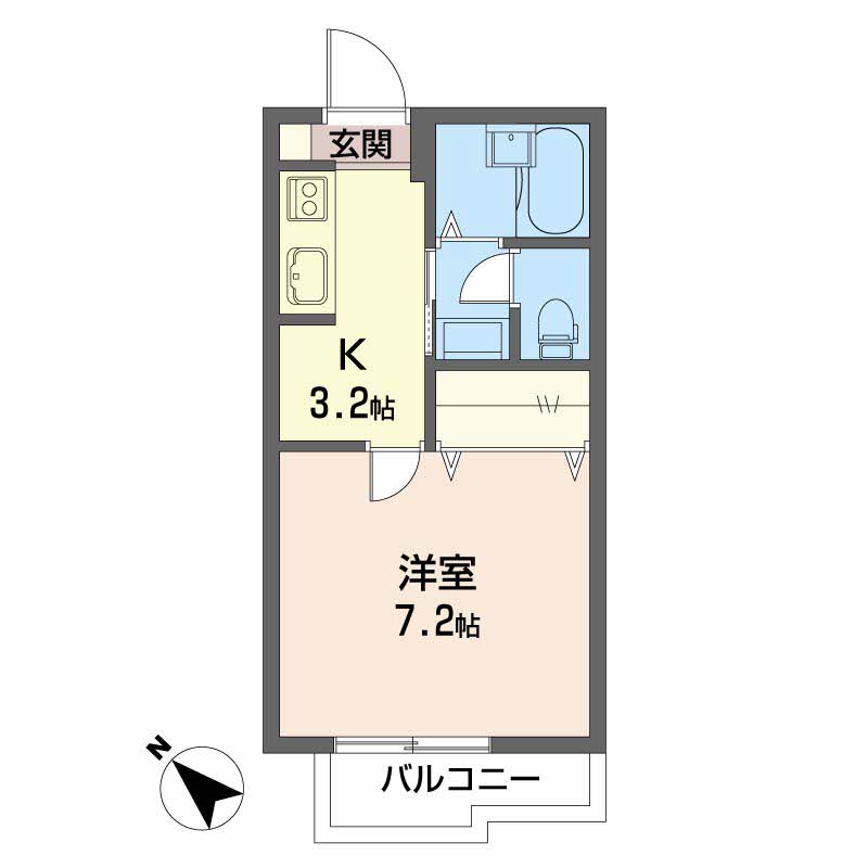 サンコーポ翔 C207号-13