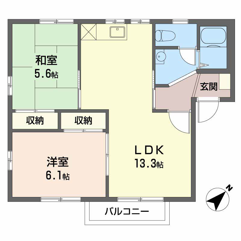 アップルヒルズ１号館 A201号-16
