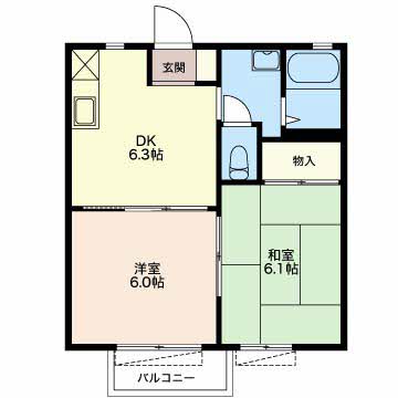 ハイム橘 C102号-16