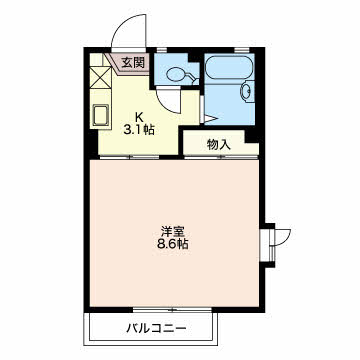 レーベン美里C101-2