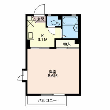 レーベン美里C103-2