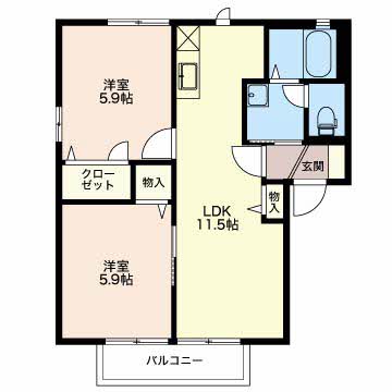 エスポワールＭ A201号-16