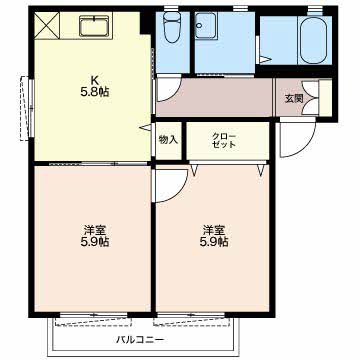 ワイハイツ東名 C101号-15