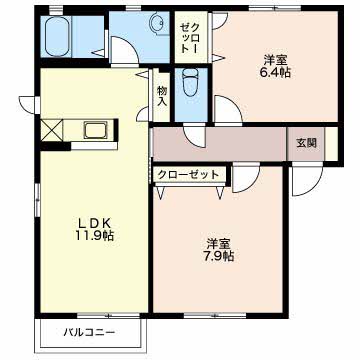 セピアコート西河原A101-2