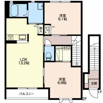 ヴィヴレ昭和B202-2